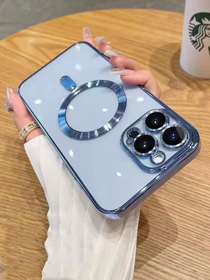 Electroplated Magnetic Phone Case — view 1