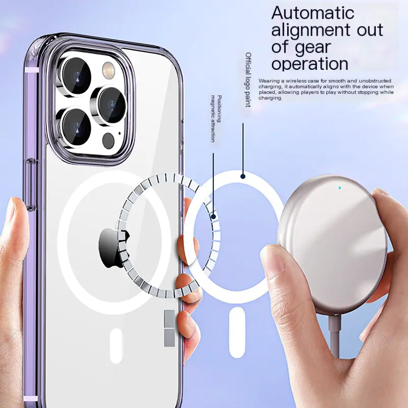 Transparent MagSafe Case for iPhone 14 Pro Max thumbnail 3