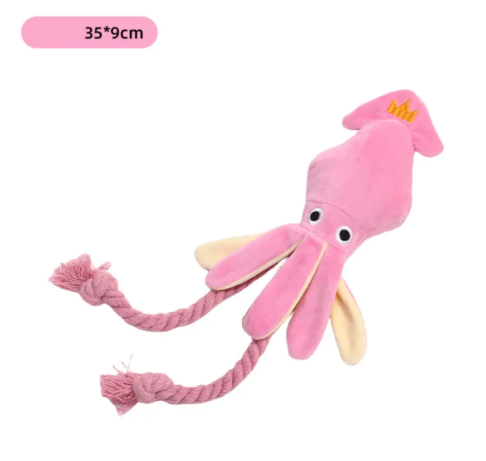Squid Plush Dog Cat