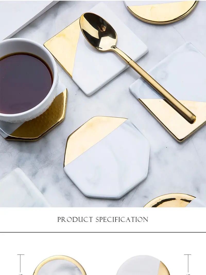 Geometric Coaster Set