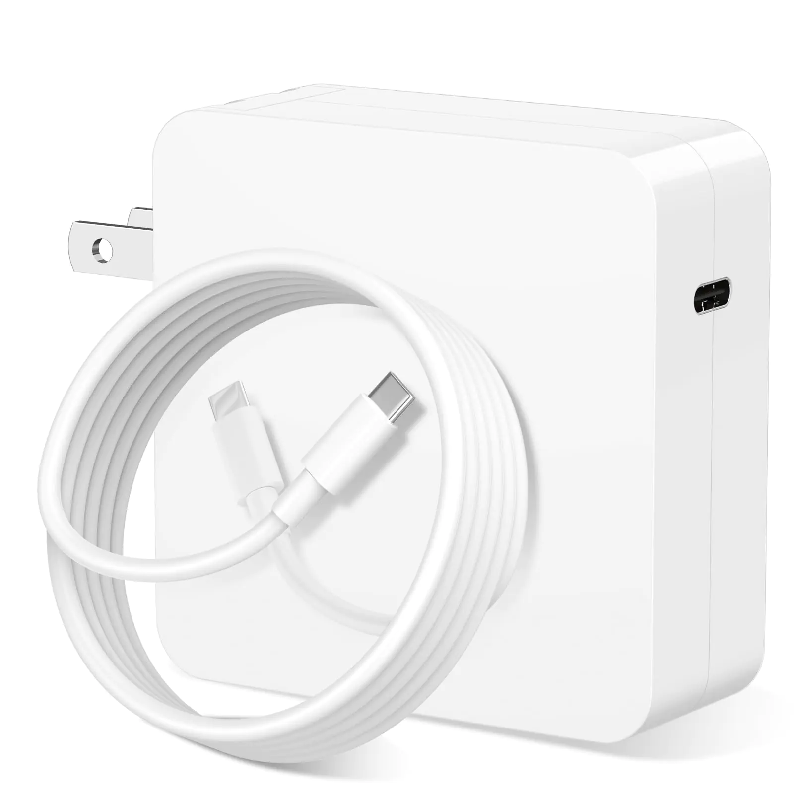 100W USB C Charger GaN Compact Wall Fast Charger for MacBook Pro/Air — view 1