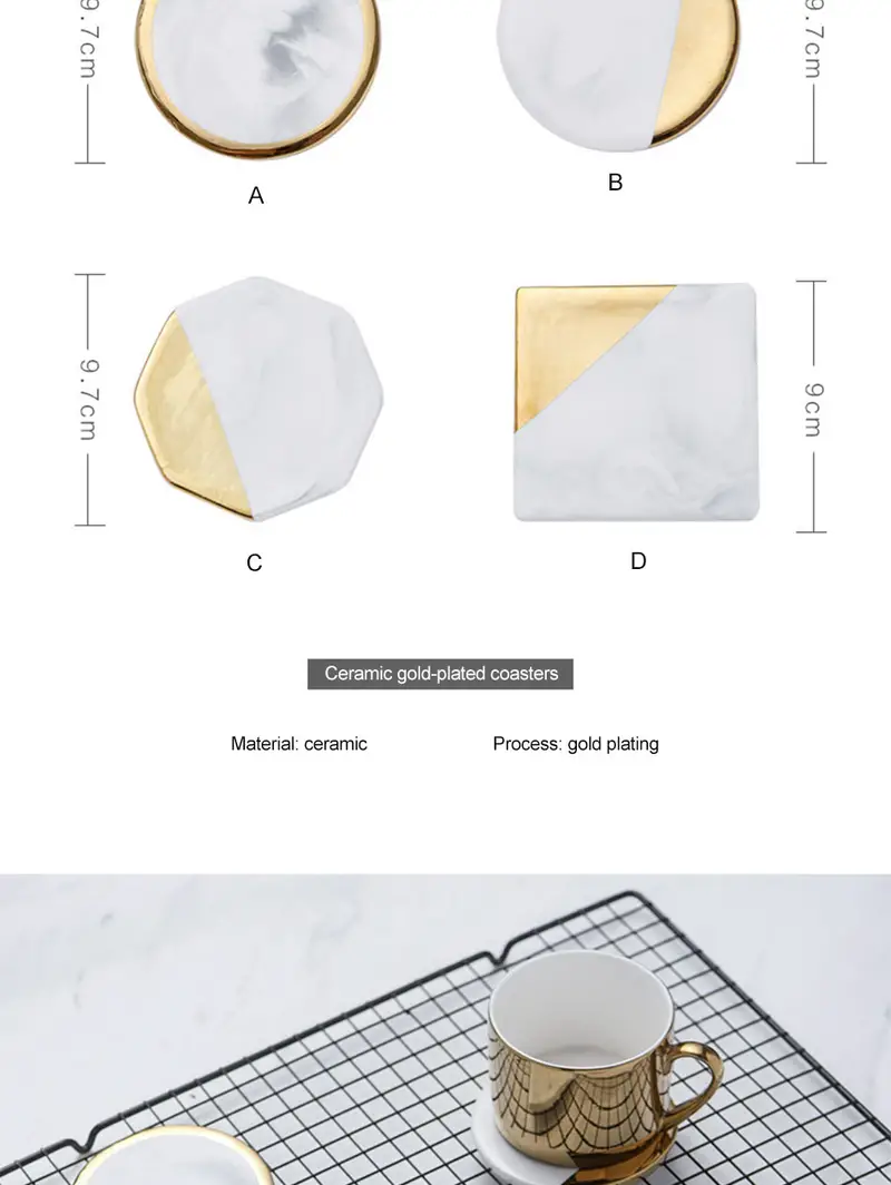 Geometric Coaster Set view 2