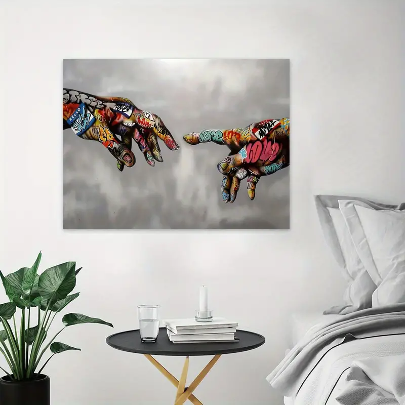 Canvas Graffiti Wall Art - Modern Home Decoration