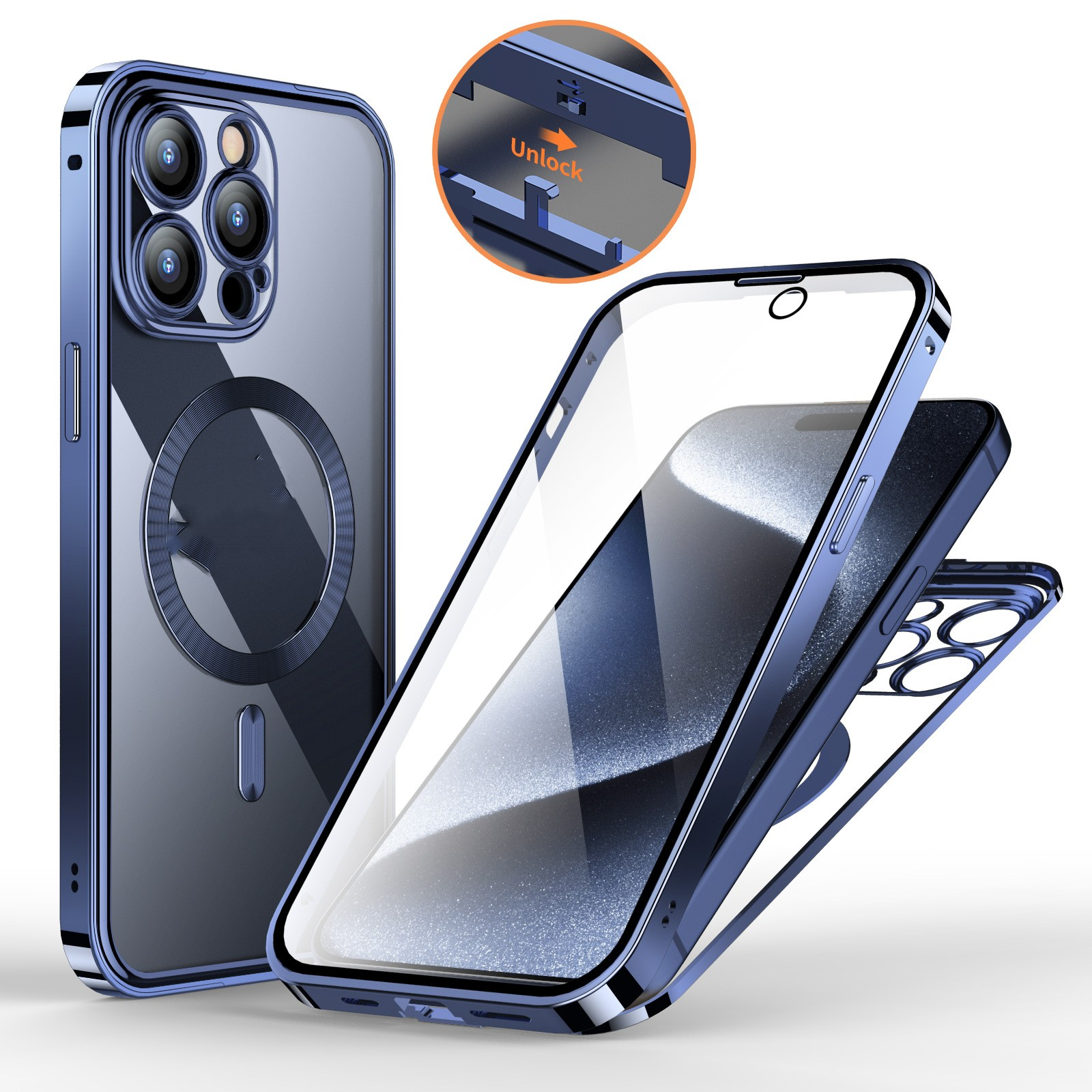 MagniCase Metal Lens Magnetic Phone Case (iPhone)