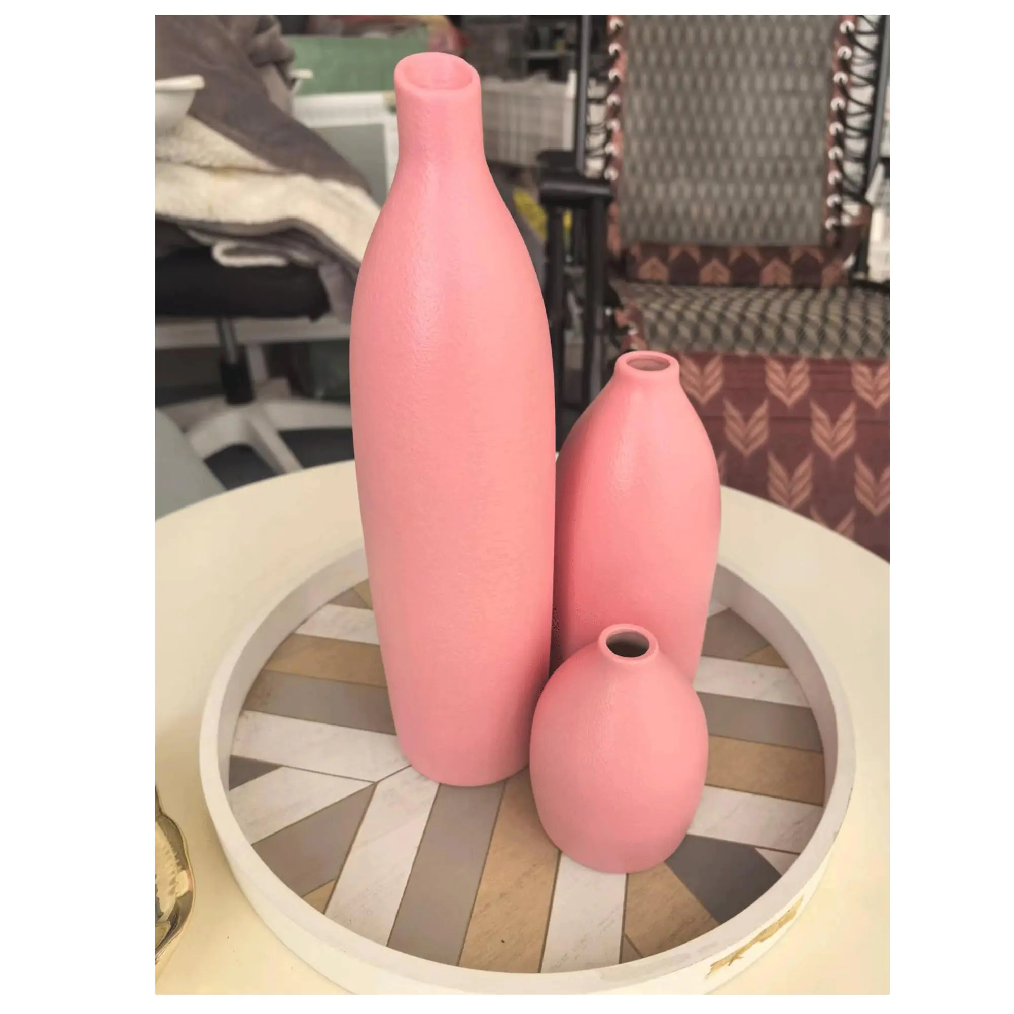 Mdaolv Matte Pink Vase