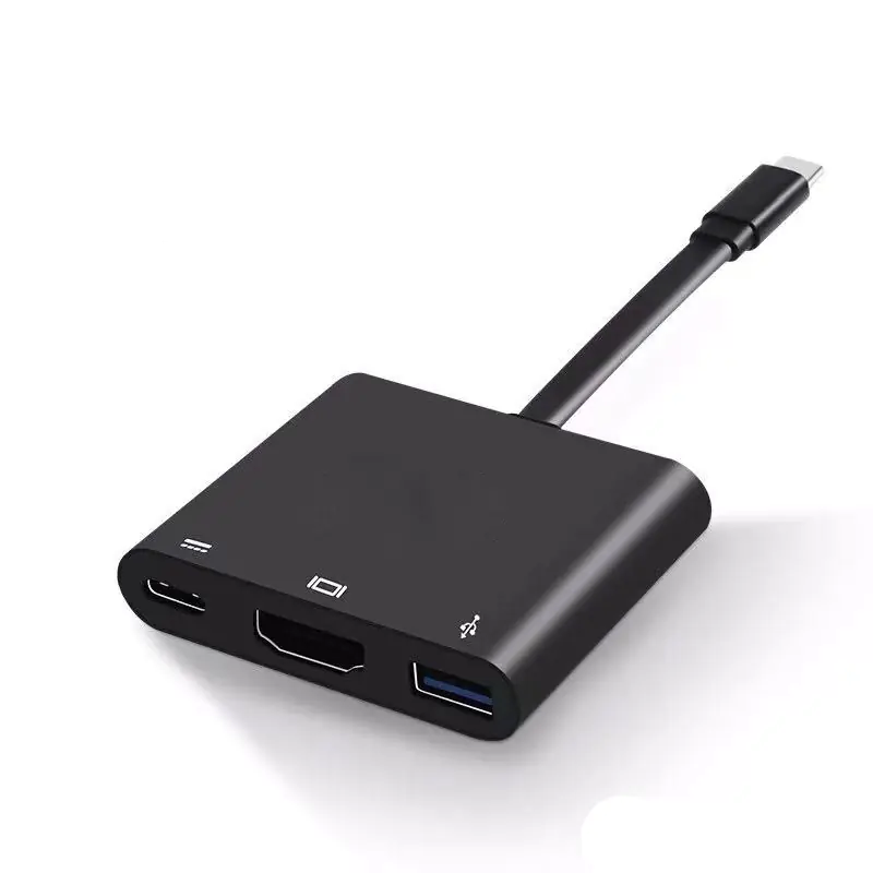 USB 3.1 Type-C to HDMI Adapter Cable with Hub thumbnail 3