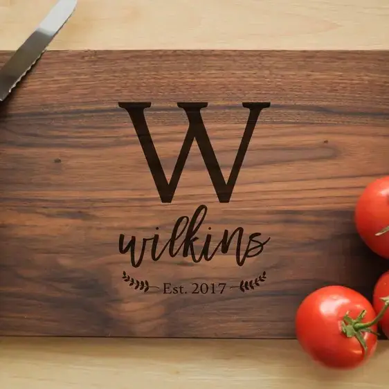 Personalized Wooden Cutting Board