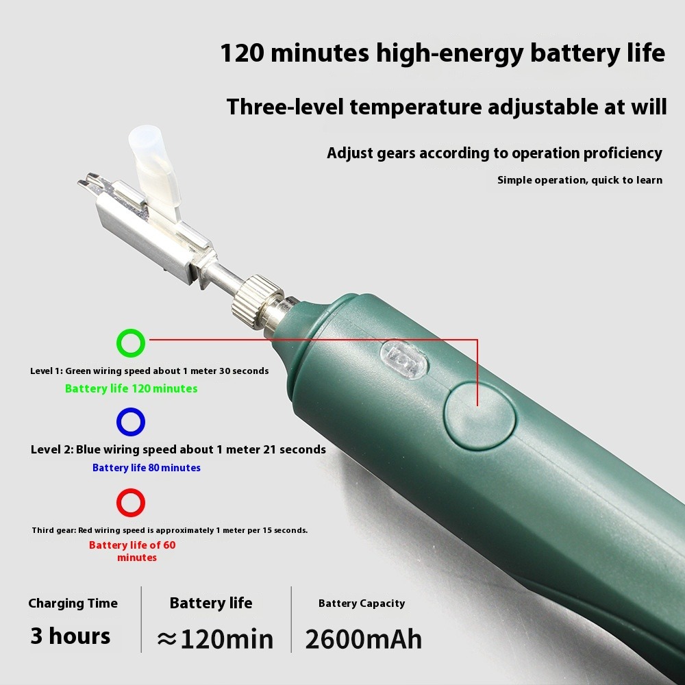 Portable Optical Fiber Hot Melt Splicing Tool