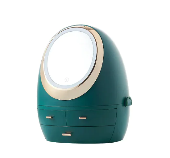 Egg Shaped Makeup Storage