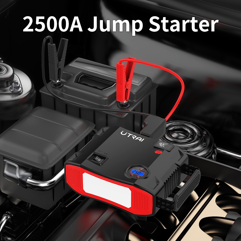Utrai Car Emergency Jump Starter with Air Pump thumbnail 4
