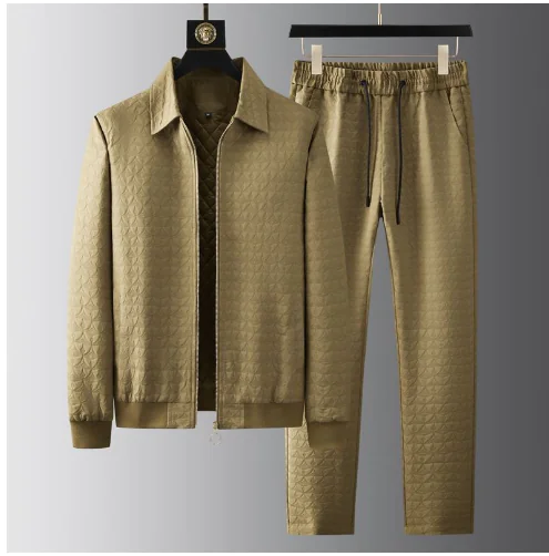 Cotton Zip Jacquard Tracksuit