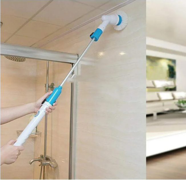 Rechargeable Rotating Telescopic Cleaning Brush