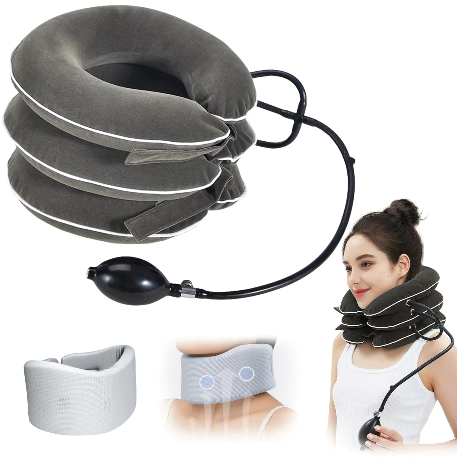 Neck traction device