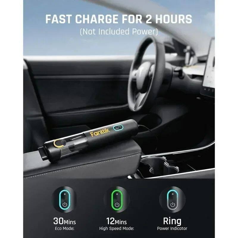 Cordless Handheld Car Vacuum Cleaner thumbnail 4
