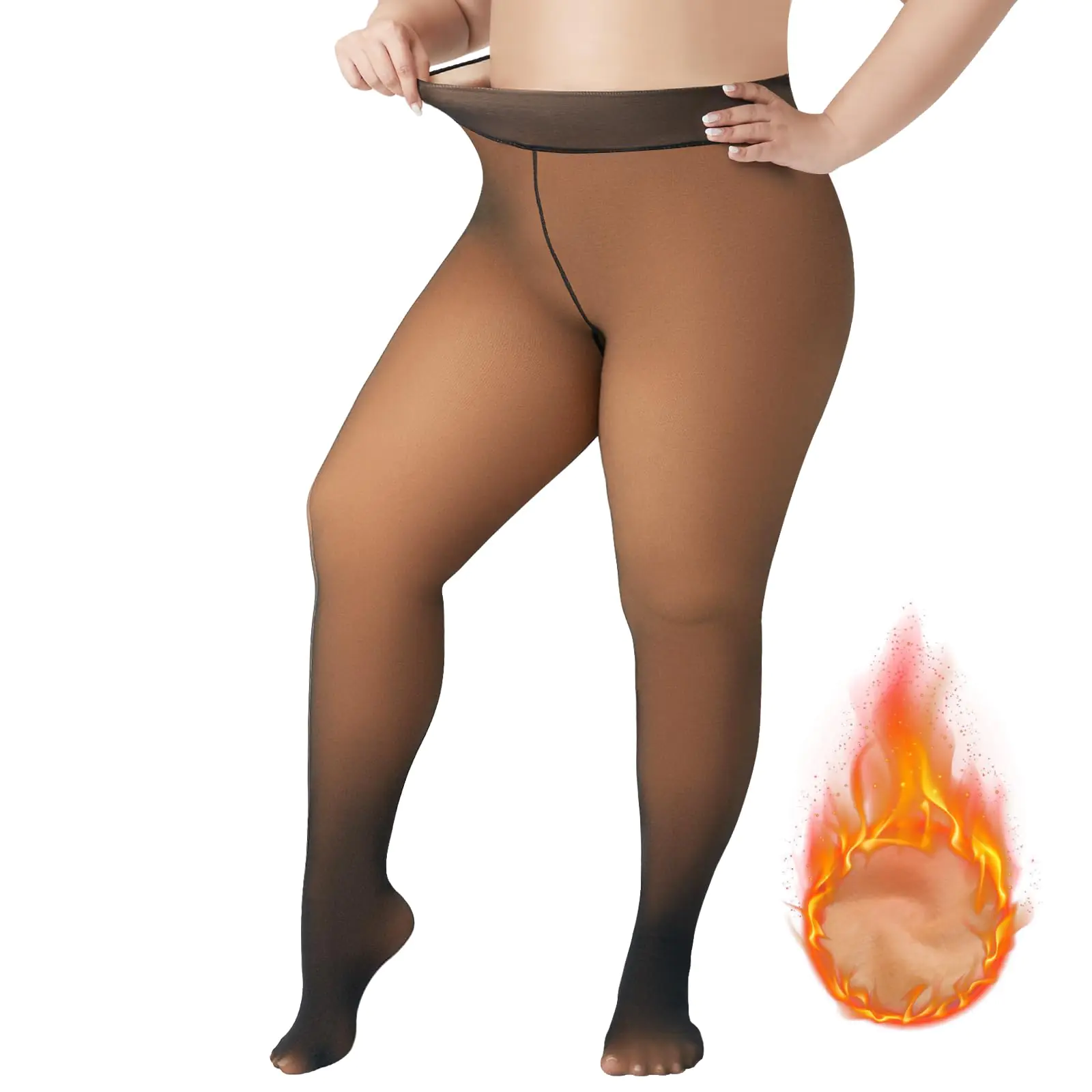 Wiliw Fleece Lined Tights