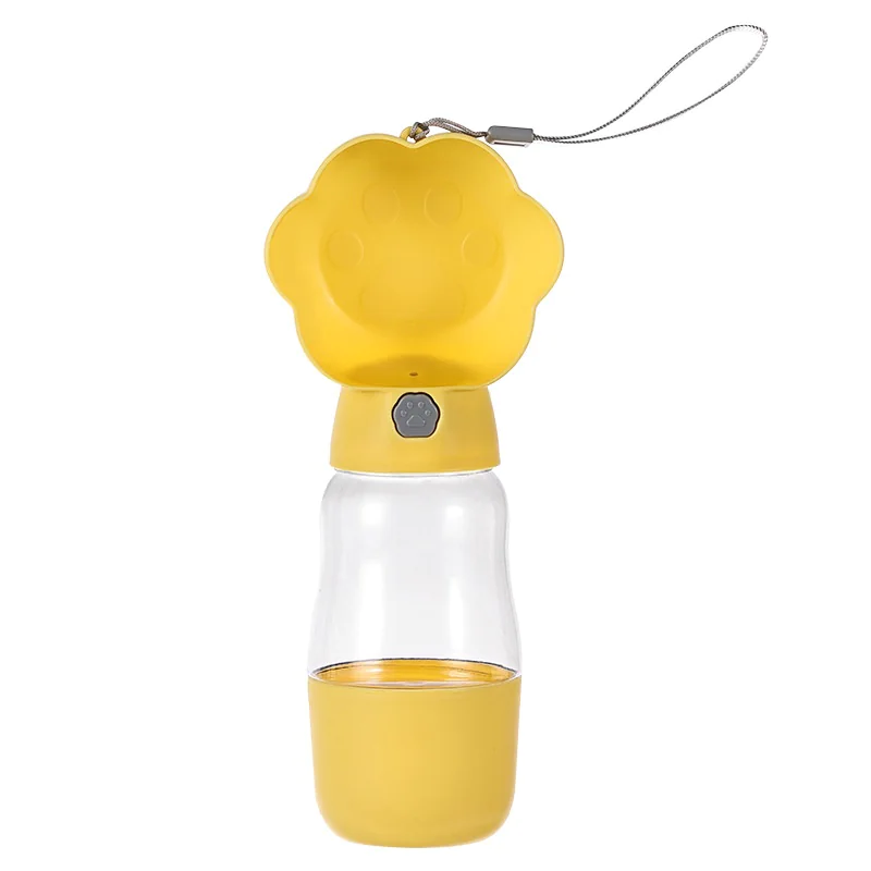 Portable Dog Water Bottle + Food Container