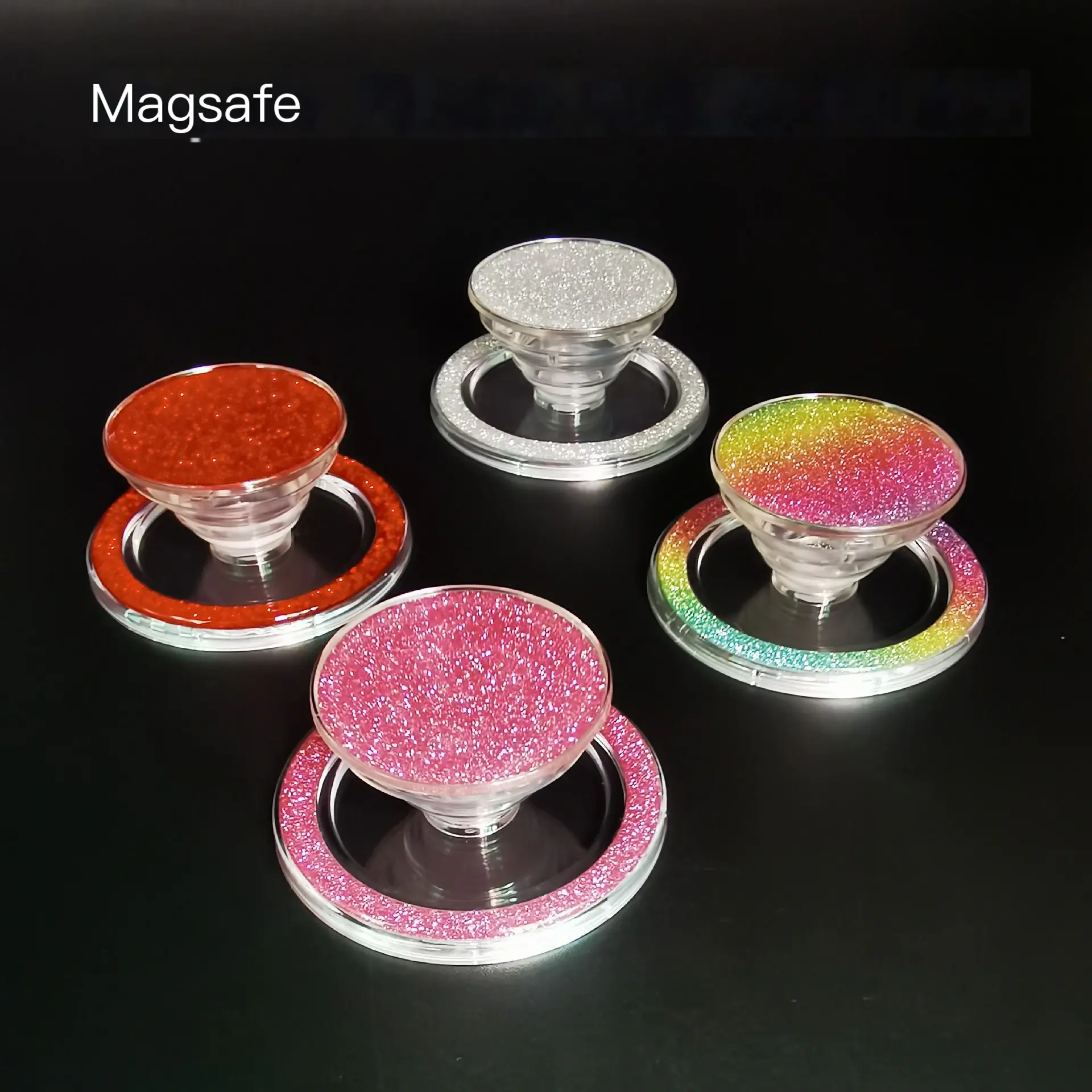 Magsafe Magnetic Transparent Glitter
