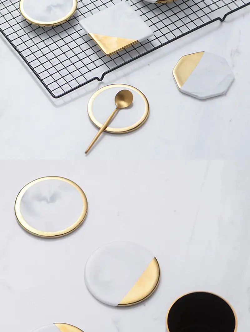 Geometric Coaster Set view 3