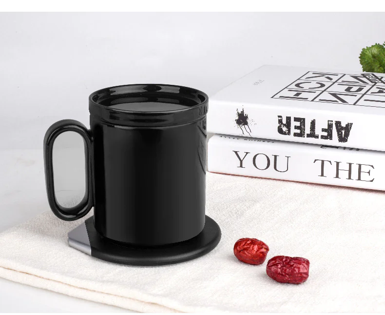 Wireless Charger Heating Coaster — view 1