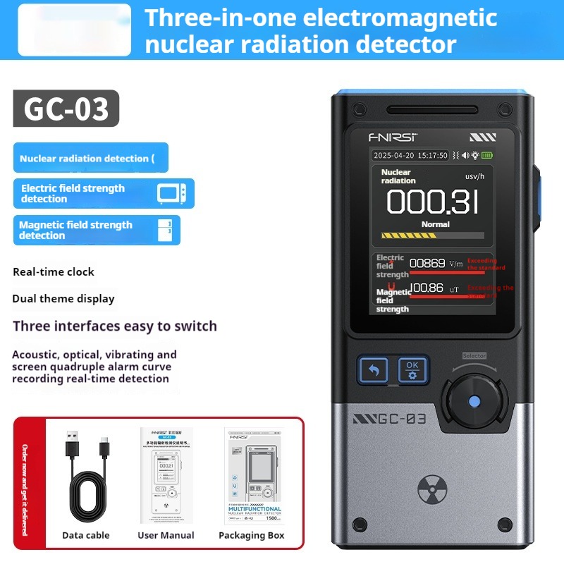Portable Nuclear Radiation Detector — Geiger Counter thumbnail 4