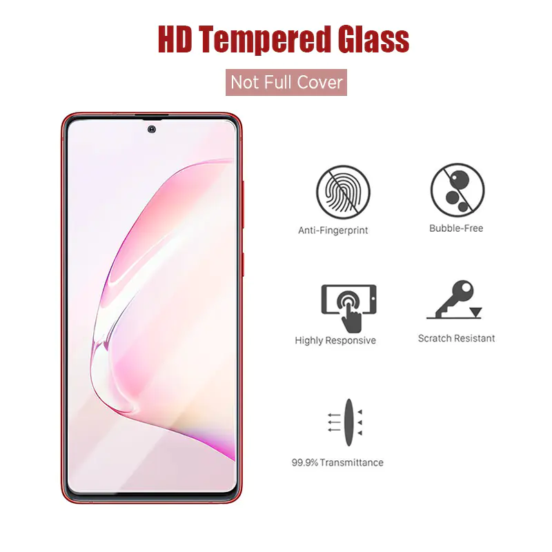 5PCS Tempered Glass Screen Protector for Samsung Galaxy thumbnail 5