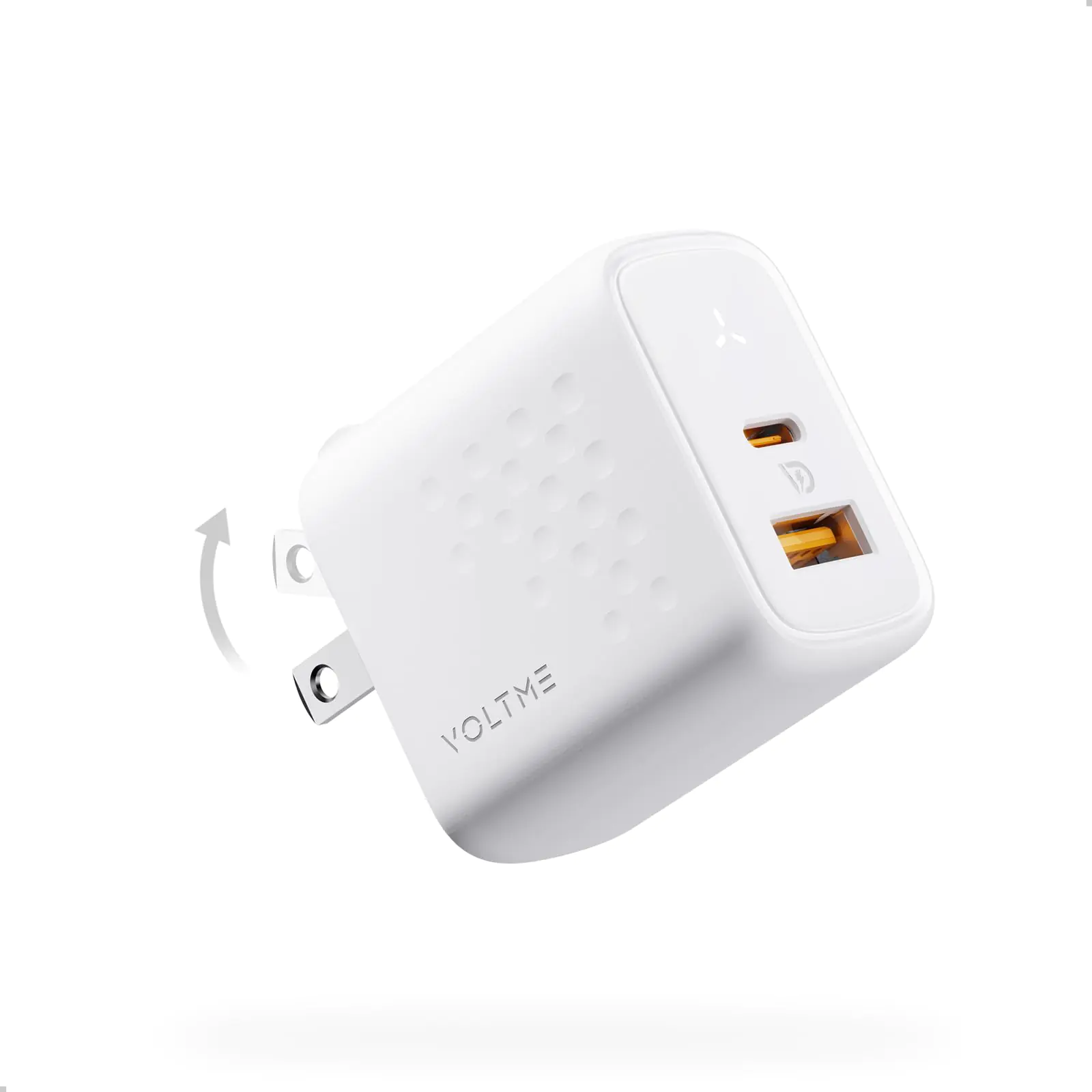 VOLTME 35W USB C Wall Charger iPhone 15 Charger Block Dual Port USB C