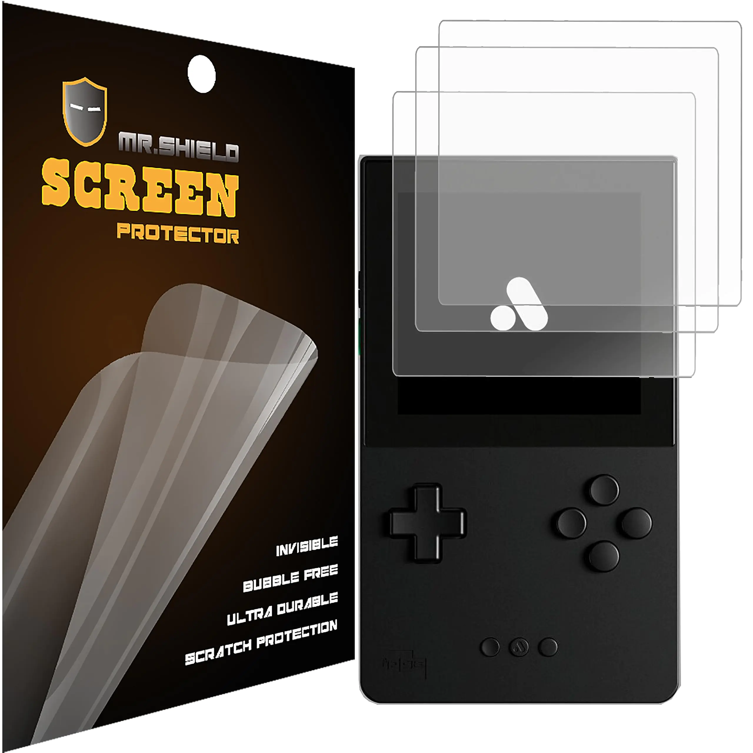 Anti-Glare Screen Protector for Analogue Pocket, 3-Pack — view 1