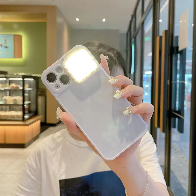 Phone Case with Built-In LED Lights and Flashlight thumbnail 5