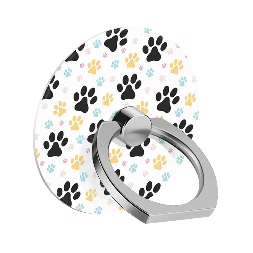 Bvkilrvc Phone Ring Holder and Kickstand, Dog Paw Print — view 1