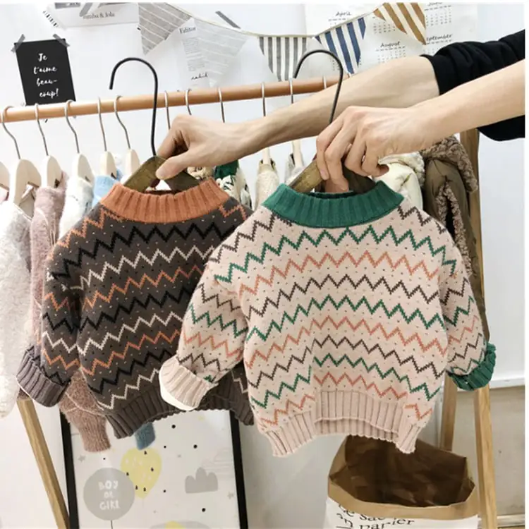 Korean Childrens Clothing - Unisex Baby Sweater