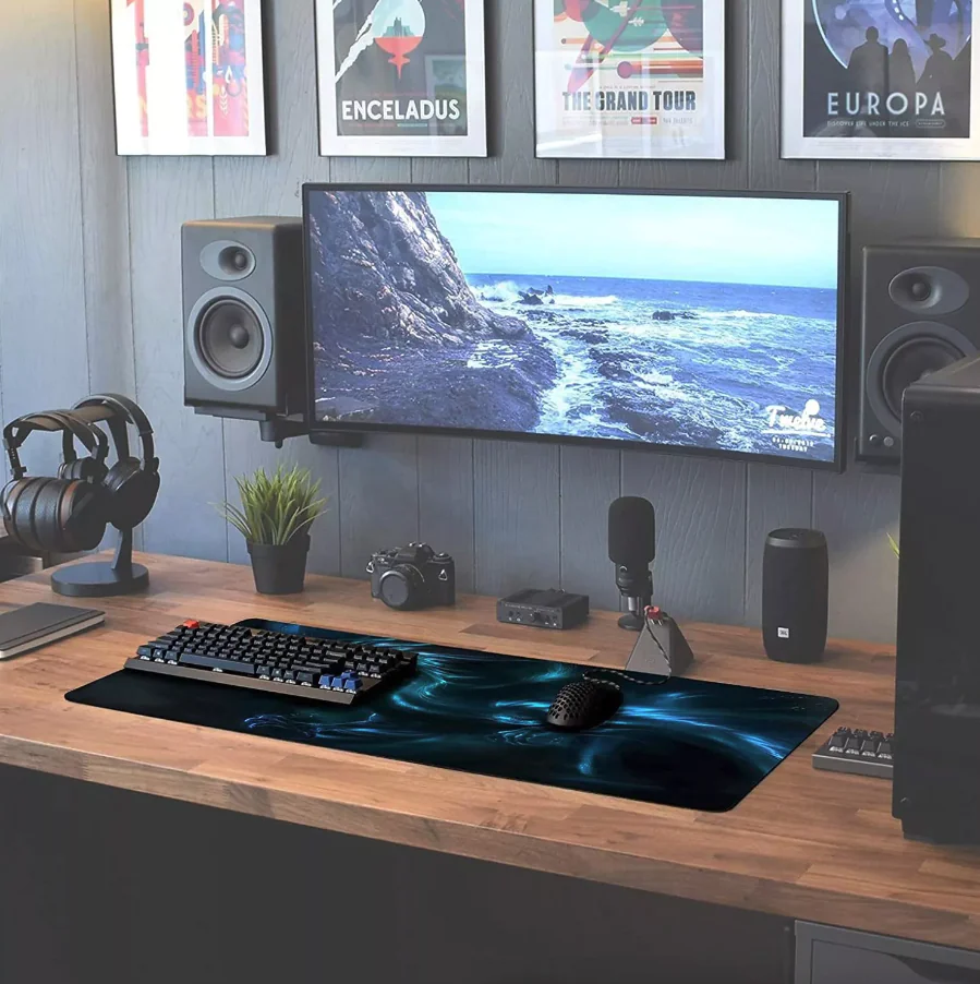 Extended Gaming Mouse Pad and Desk Mat, 800 x 300 mm thumbnail 2