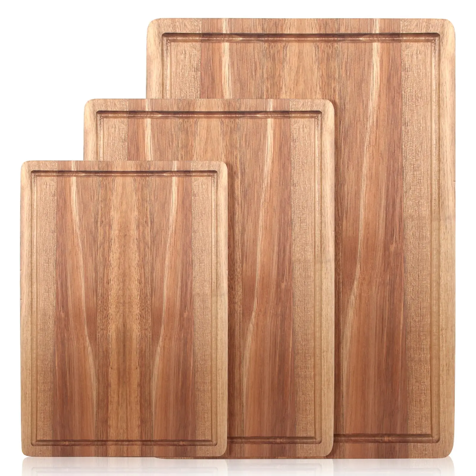 Wooden Cutting Board Set