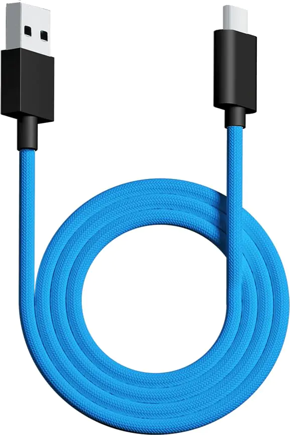 PWNAGE Ultra Custom Paracord Ultra Flexible USB C Cable for Gaming — view 1