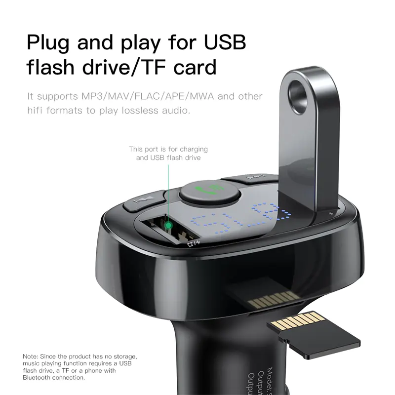 Car Bluetooth Charger Dual
