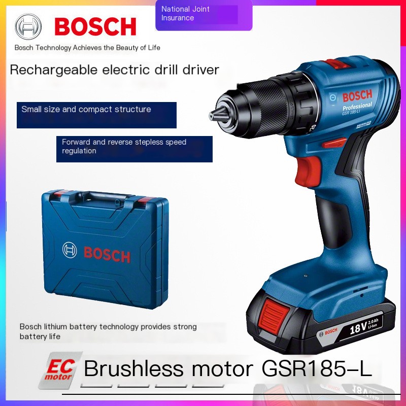 BOSCH GSR185-LI Cordless Brushless Drill