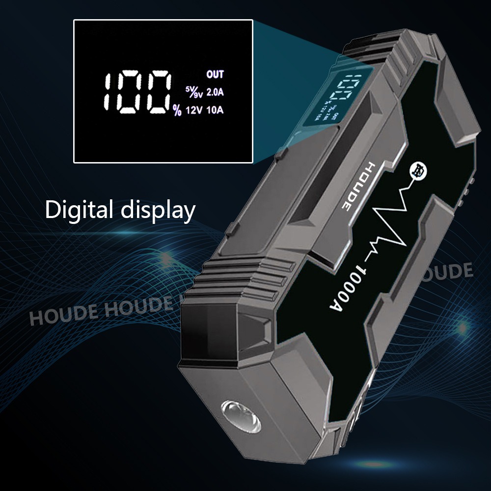High Capacity Multi-Function Car Jump Starter thumbnail 4