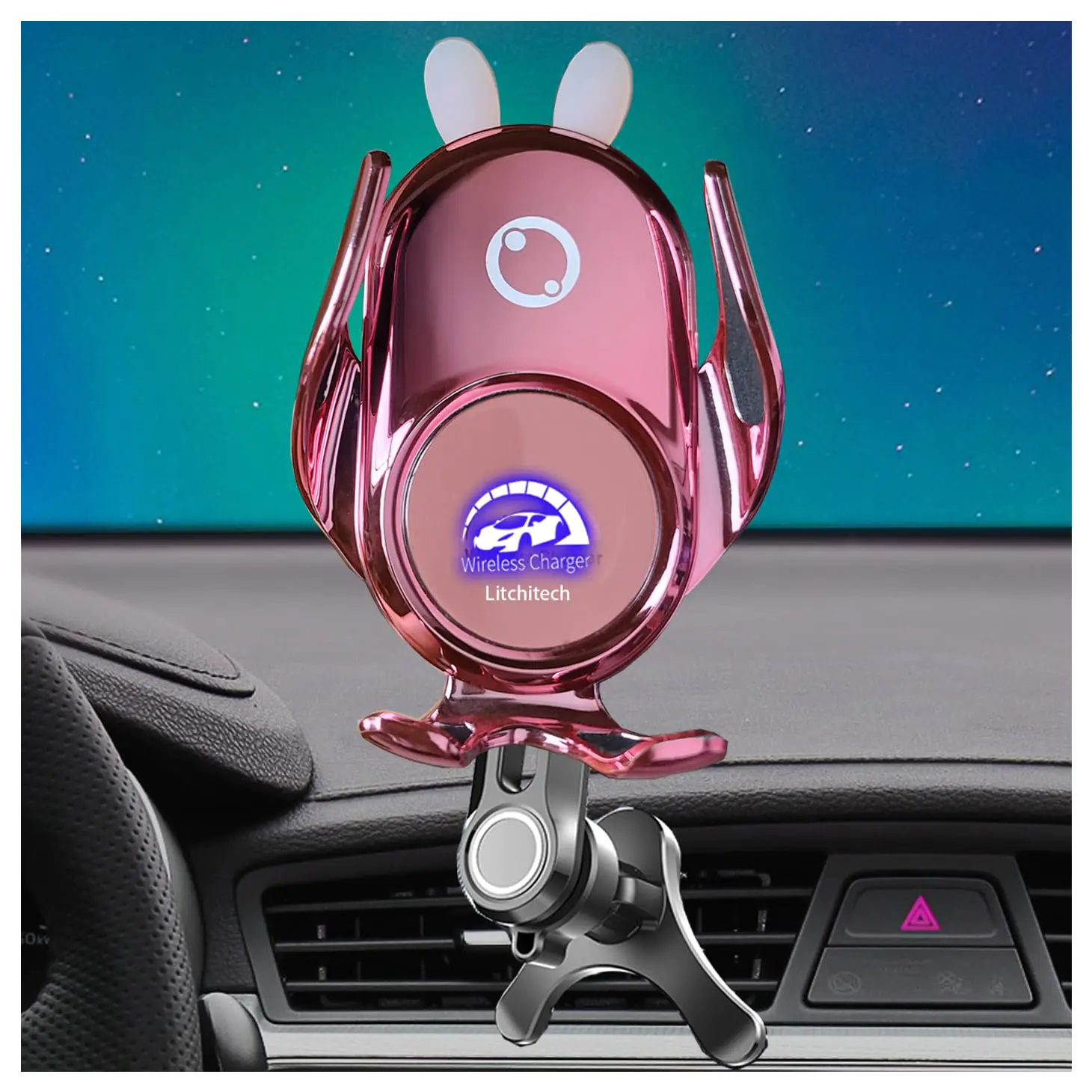 Litchitech Wireless Car Charger