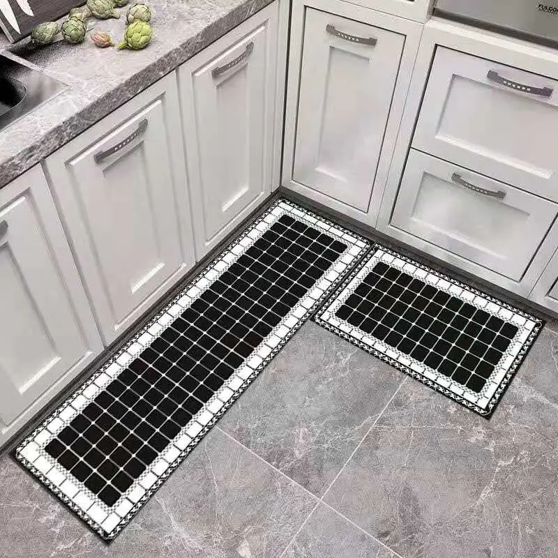 Modern Geometric Non-slip Kitchen
