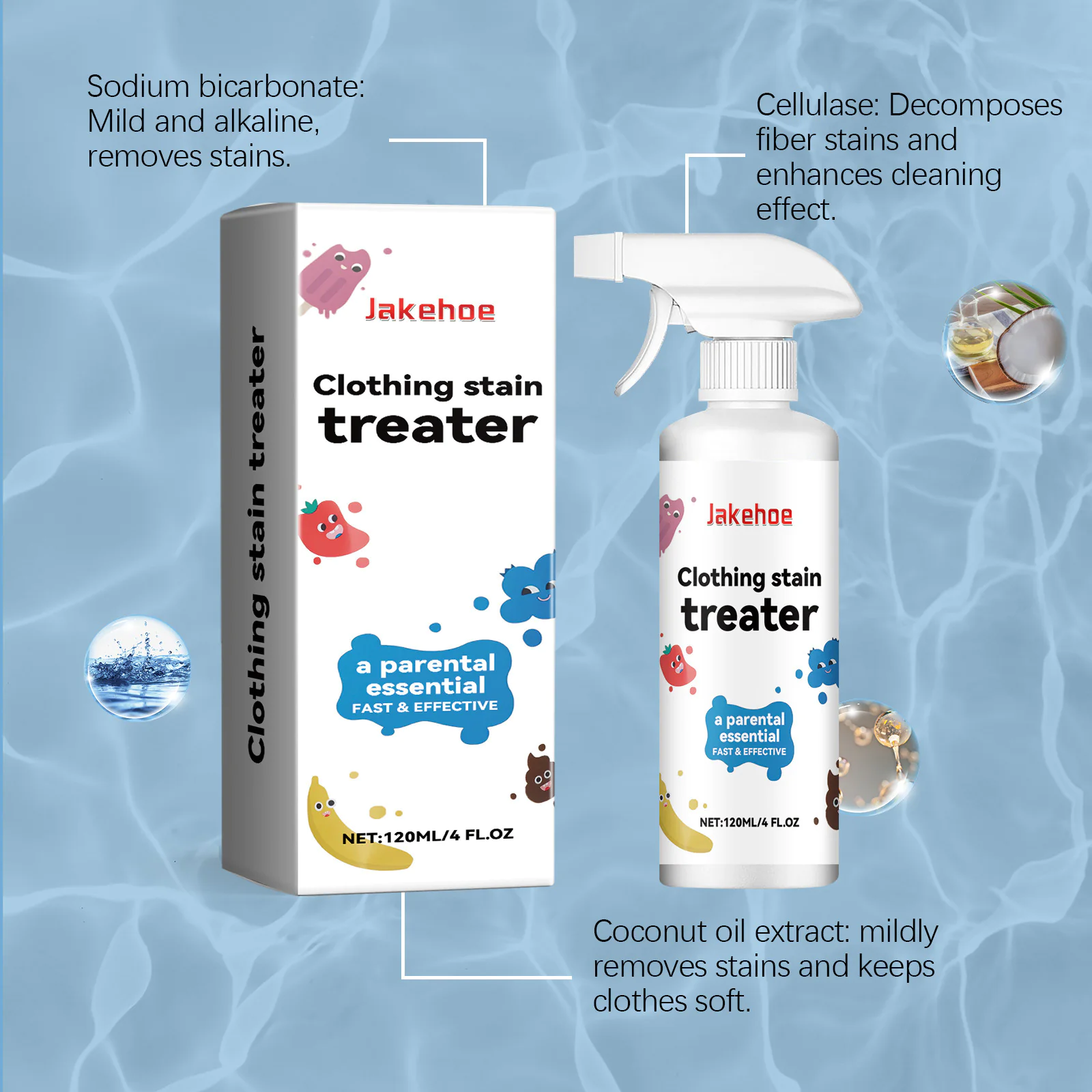 Portable Stain Remover Spray