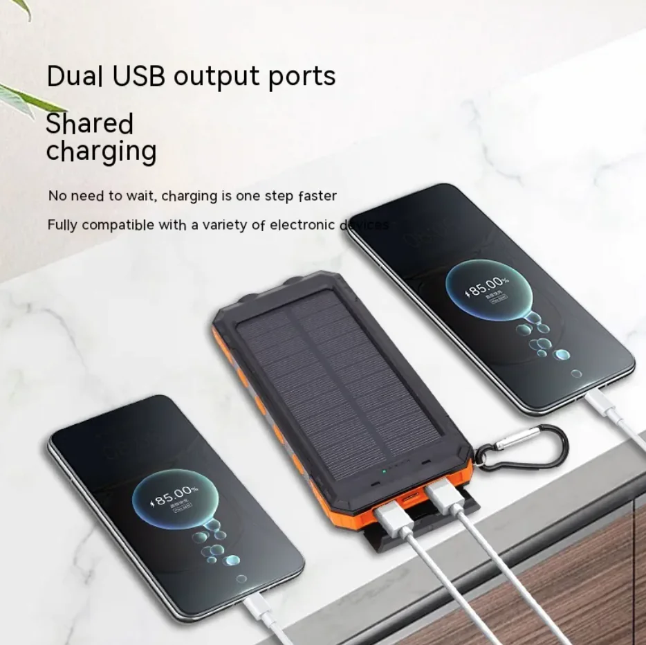 Waterproof Solar Power Bank thumbnail 5