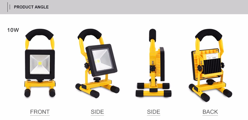 Rechargeable Portable Camping Floodlight thumbnail 2