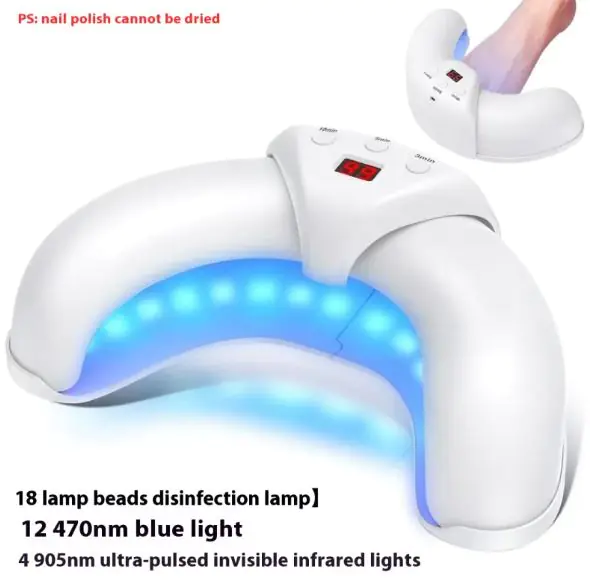 NailLaser Pro design ergonomique — utilisation facile