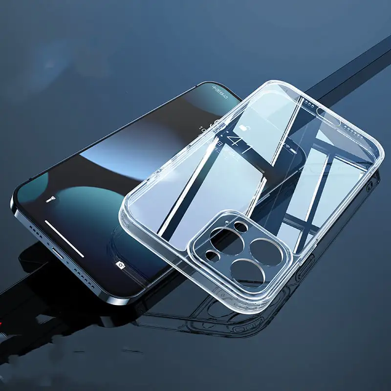 Transparent Glass Magsafe Phone