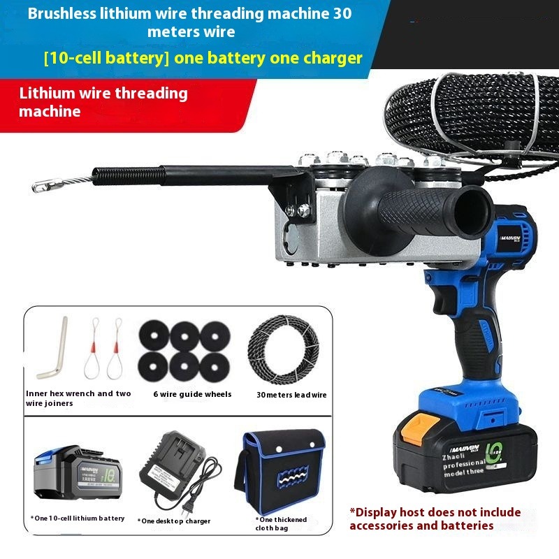 Brushless Lithium Electric Cable Threader thumbnail 6