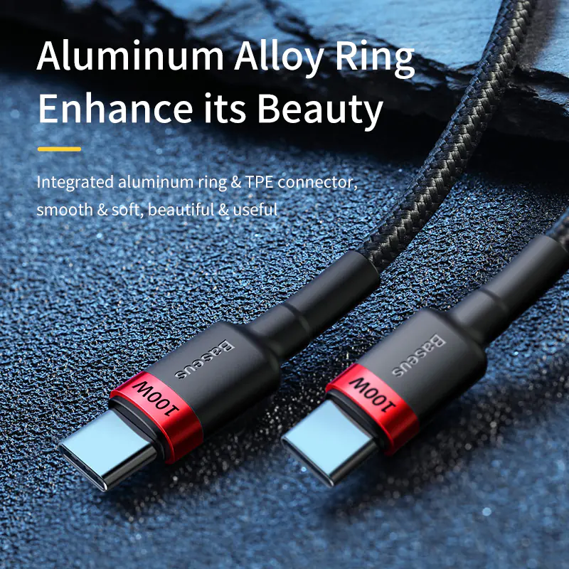 USB-C to USB-C Cable Male Type-C Cable Cord Fast Charger Charging thumbnail 5