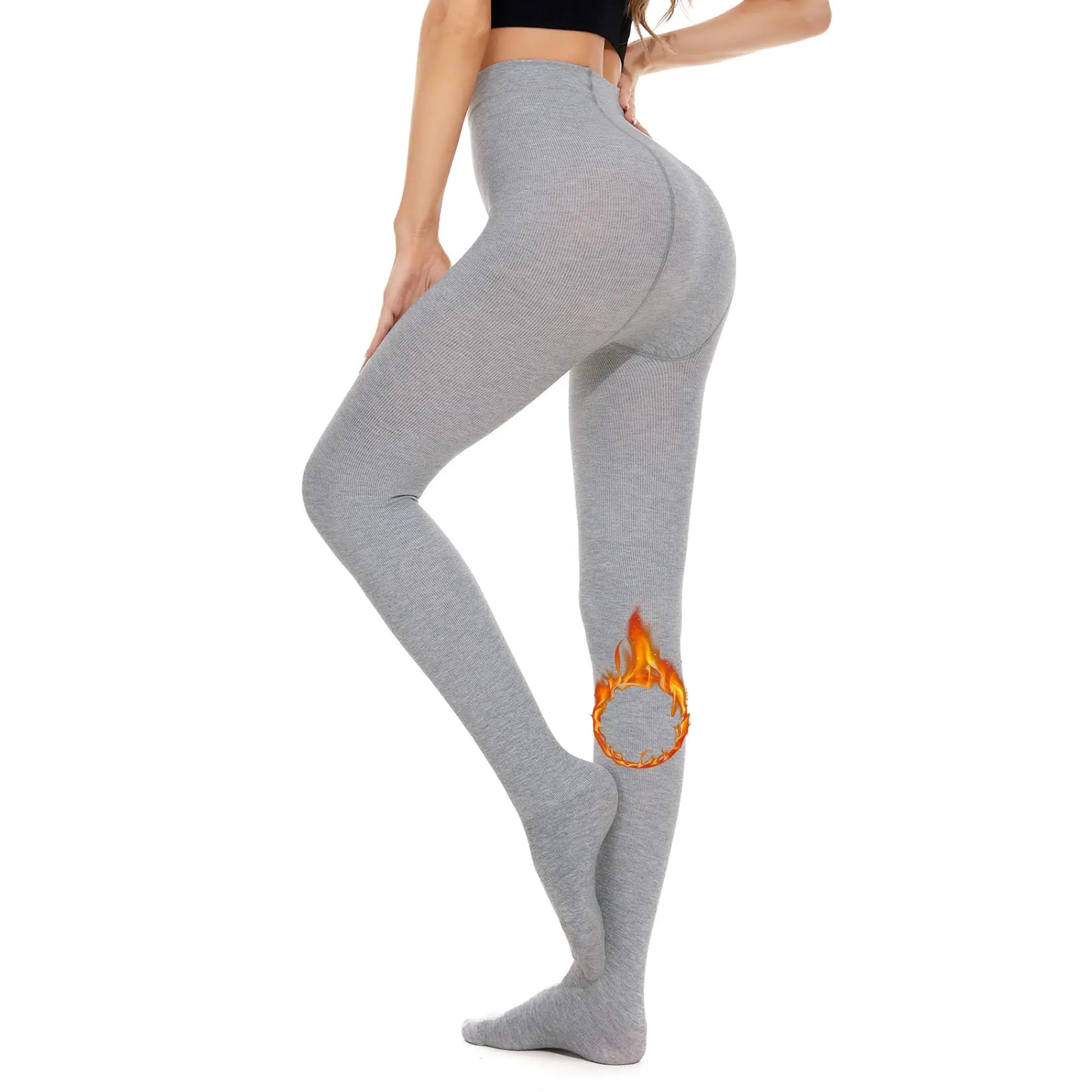 Zando Fleece Lined Tights
