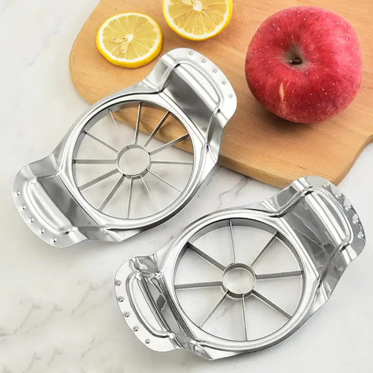 Apple Slice Coring Splitting