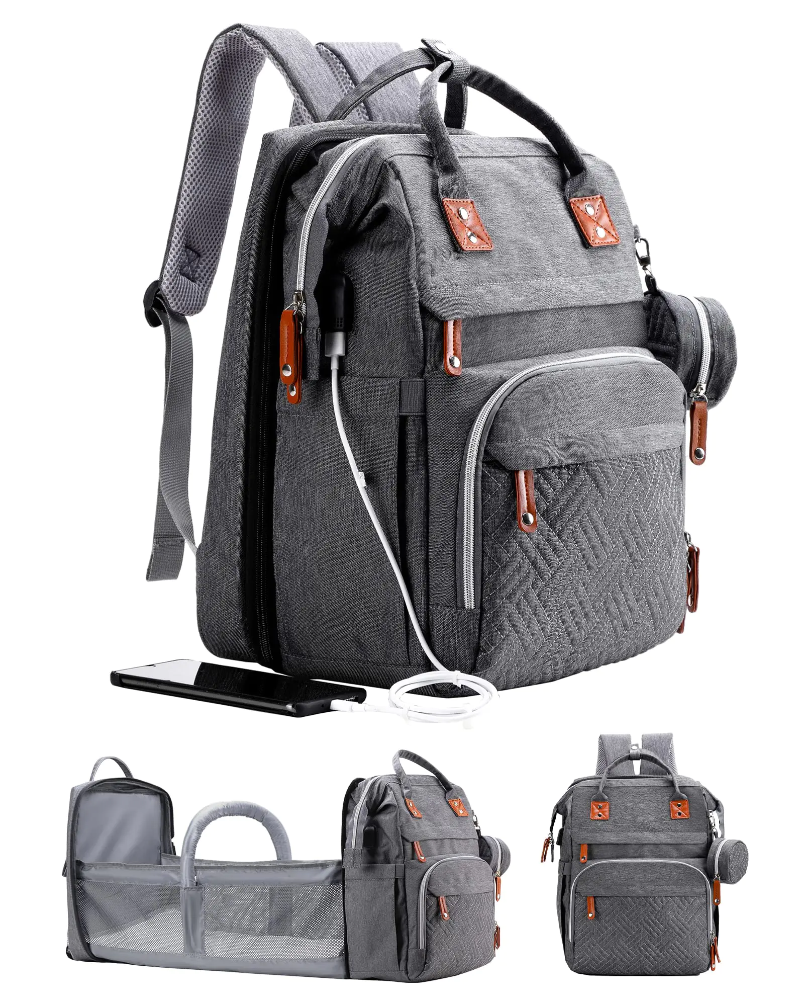 Ismgn Diaper Bag Backpack