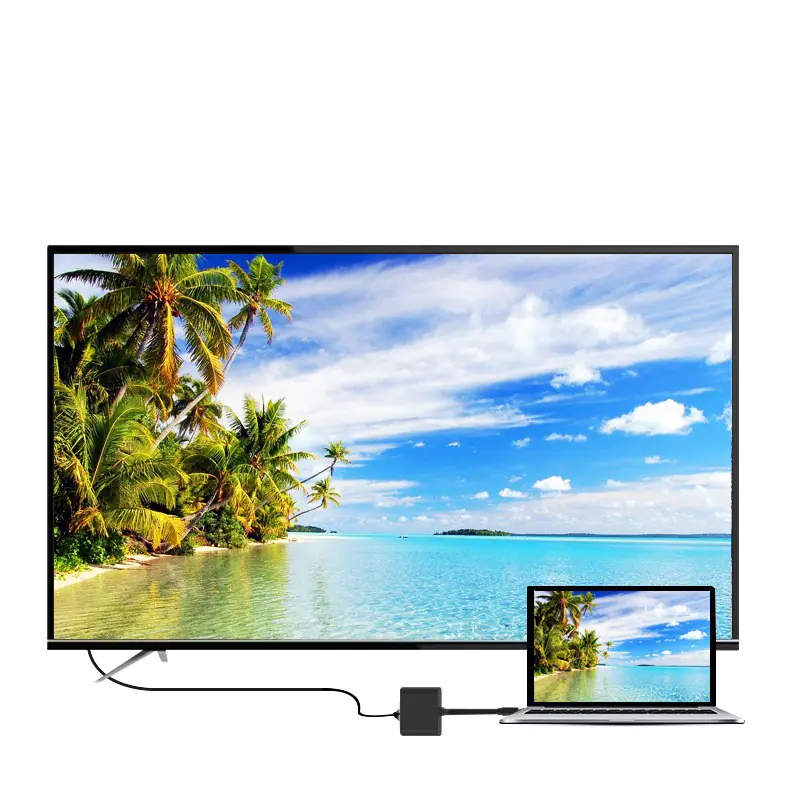 USB 3.1 Type-C to HDMI Adapter Cable with Hub thumbnail 2