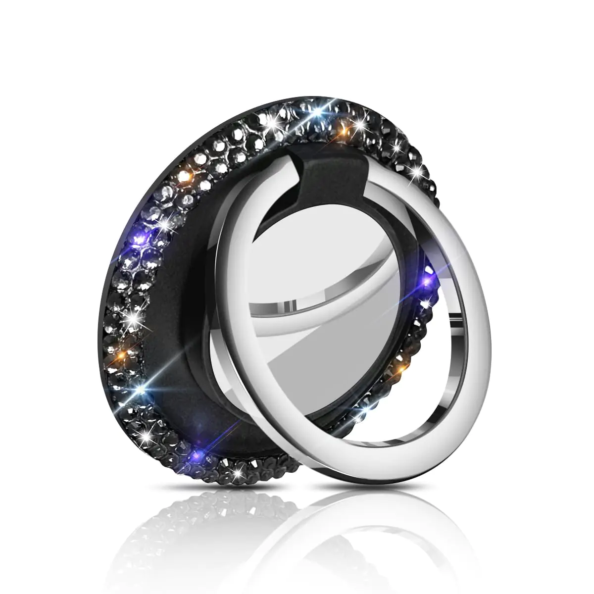 Erolagomat Bling Crystal Rhinestone Cell Phone Ring Holder — view 1